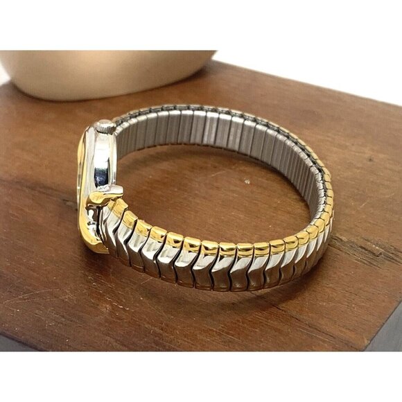 Timex Women's Watch T21854 Quartz Two Tone Stainless Steel Expansion Band - Picture 8 of 13